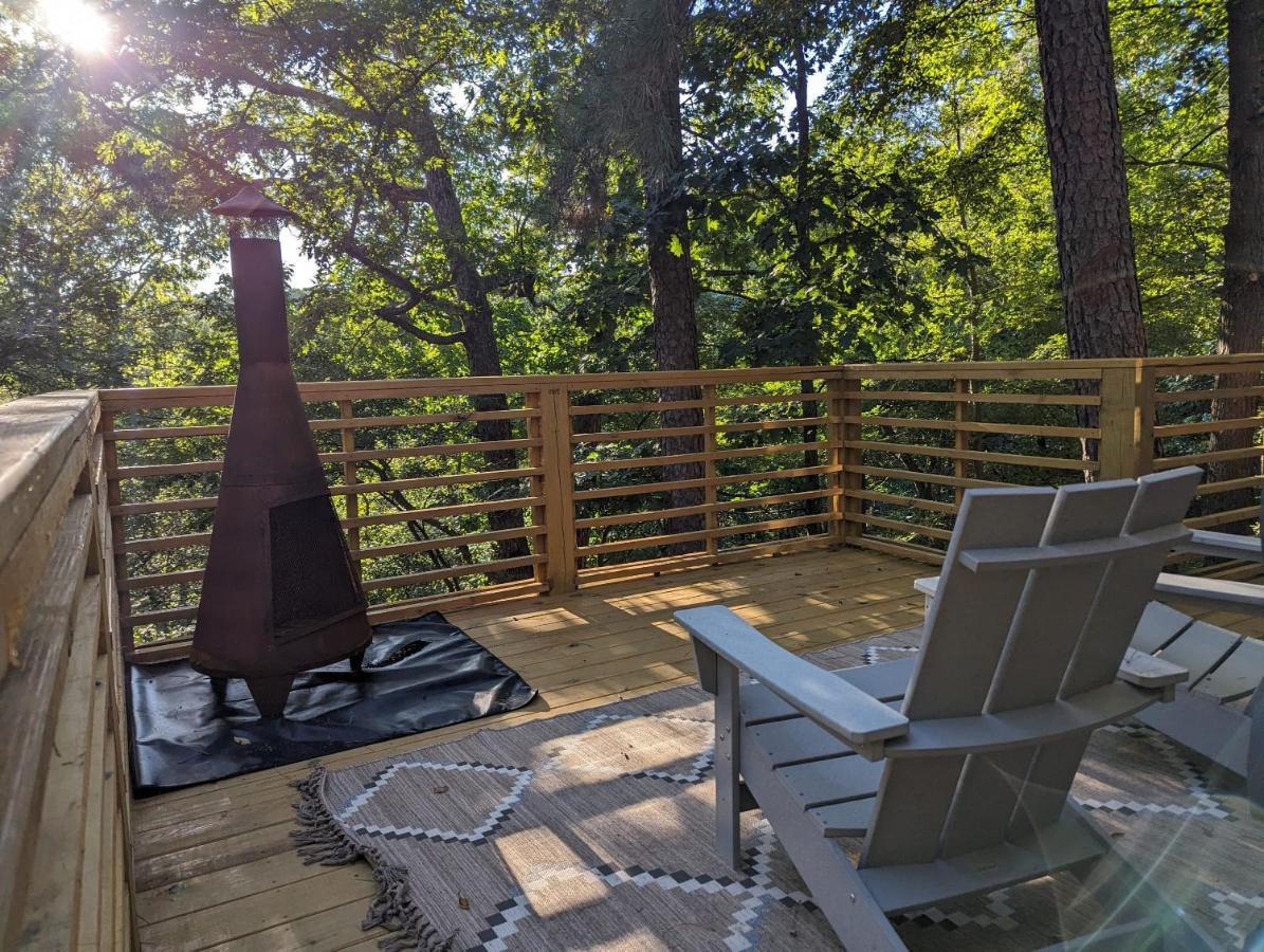 Cabin #6 With Hot Tub Deck And Sunset View At Loblolly Pines Apartment ยูเรกาสปริงส์ ภายนอก รูปภาพ