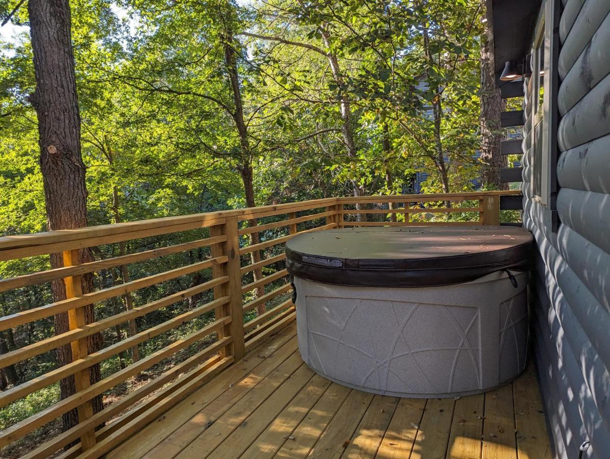 Cabin #6 With Hot Tub Deck And Sunset View At Loblolly Pines Apartment ยูเรกาสปริงส์ ภายนอก รูปภาพ